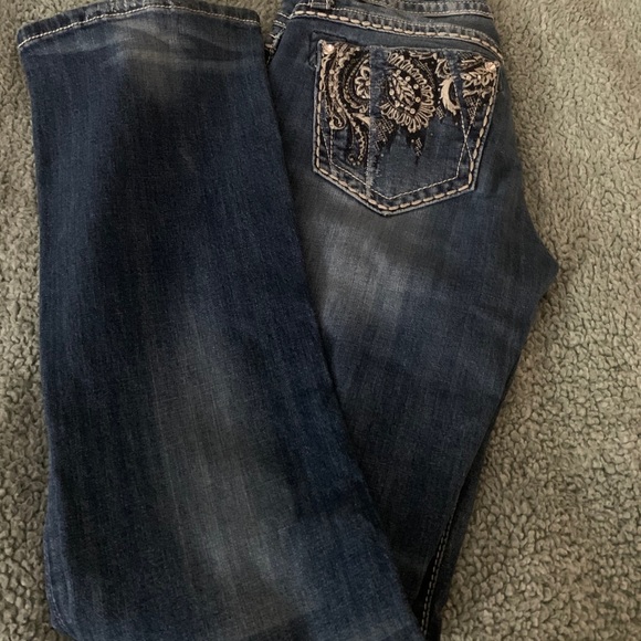 Miss Me boot cut jeans size 30 - Picture 2 of 2